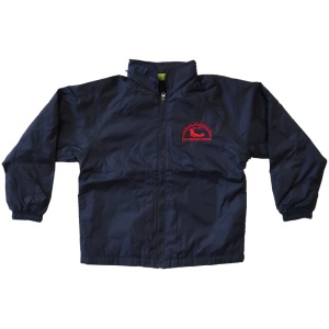 WATERPROOF JACKET WITH POLAR FLEECE LINING