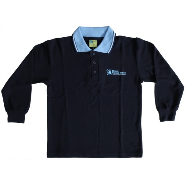 LONG SLEEVE POLO SHIRT