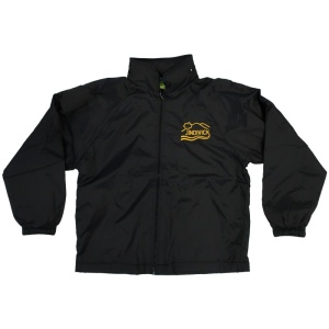 SPRAY JACKET WITH POLAR FLEECE LINING