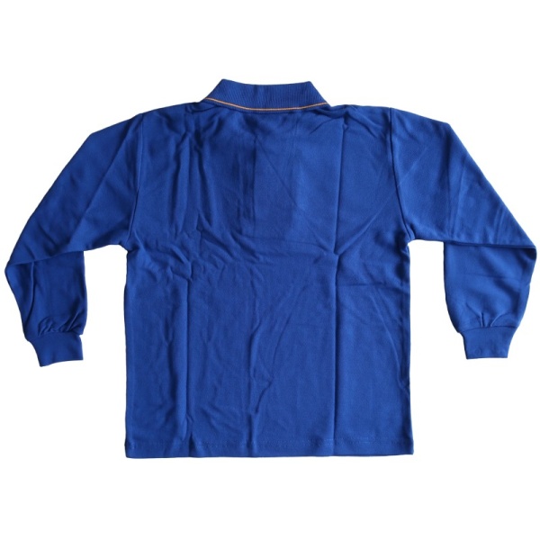 LONG SLEEVE POLO SHIRT﻿