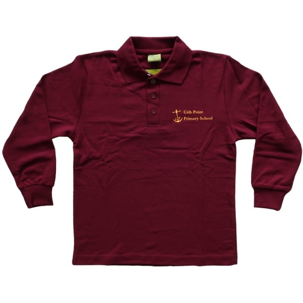 LONG SLEEVE POLO SHIRT