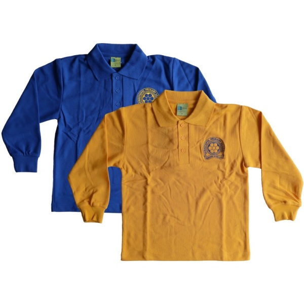 LONG SLEEVE POLO SHIRT