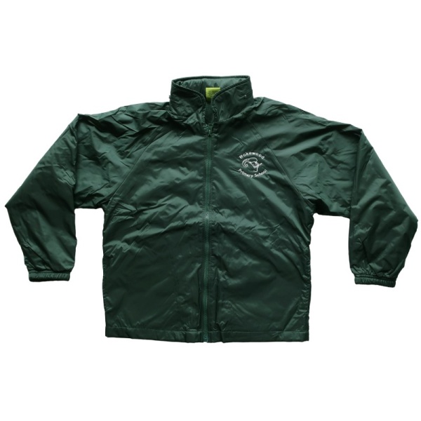 WATERPROOF SPRAY JACKET WITH POLAR FLEECE LINING