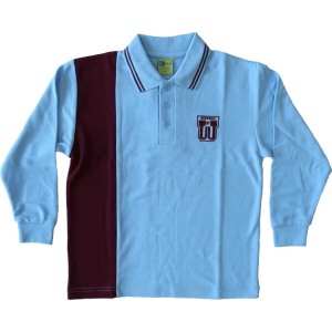 LONG SLEEVE POLO SHIRT