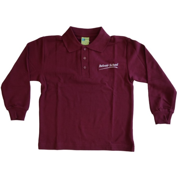 LONG SLEEVE POLO SHIRT