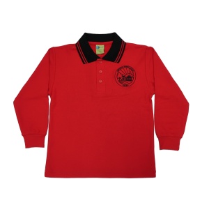 LONG SLEEVE POLO SHIRT