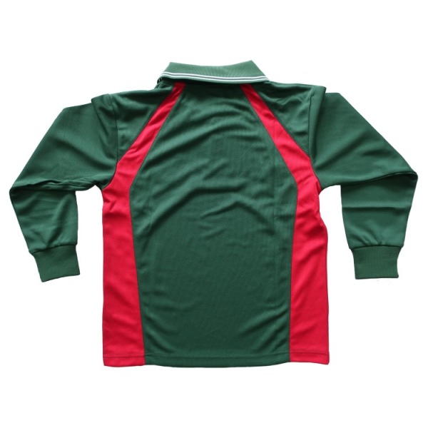 LONG SLEEVE MICRO MESH TOP