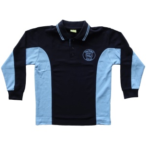 LONG SLEEVE POLO SHIRT