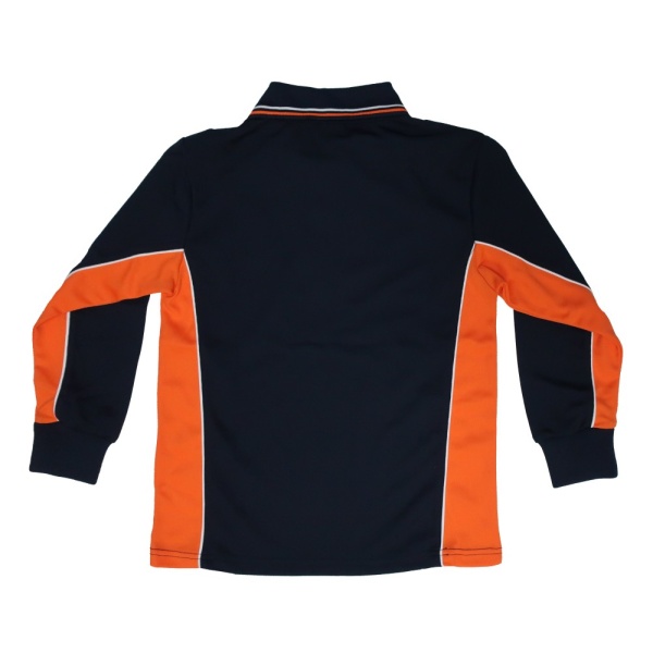 YOUTH'S LONG SLEEVE SLEEVE SPORT MESH POLO TOP