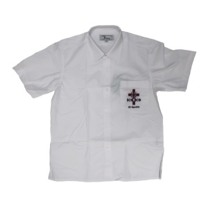 BOYS SHORT SLEEVE SCHOOL SHIRT