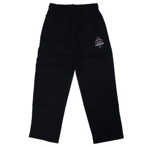 SURF STYLE GABERDINE PANTS WITH SIDE ZIP-POCKET