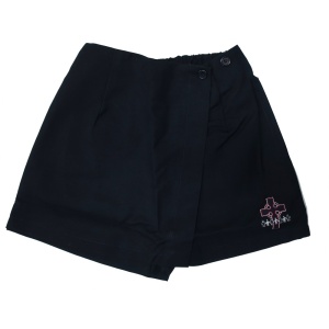 GIRLS SKORT WITH SKIRT FRONT