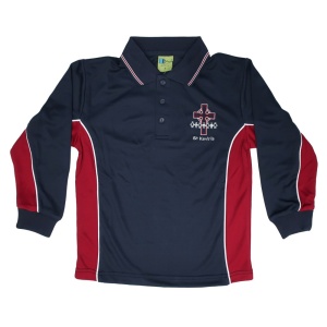 LONG SLEEVE SPORTS MESH TOP