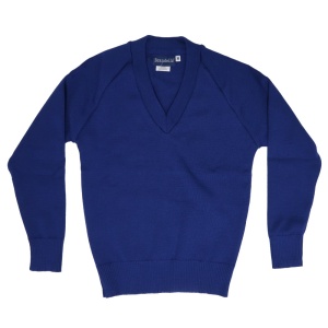 WOOL/NYLON KNITTED JUMPER