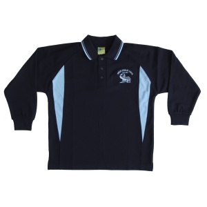 LONG SLEEVE PIQUE POLO SHIRT