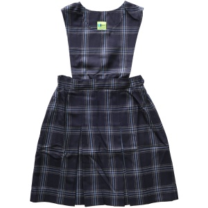 GIRLS WINTER TUNIC WITH DETACHABLE BIB