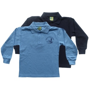 LONG SLEEVE POLO SHIRT