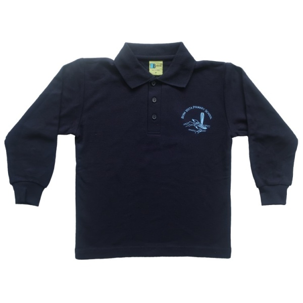 LONG SLEEVE POLO SHIRT