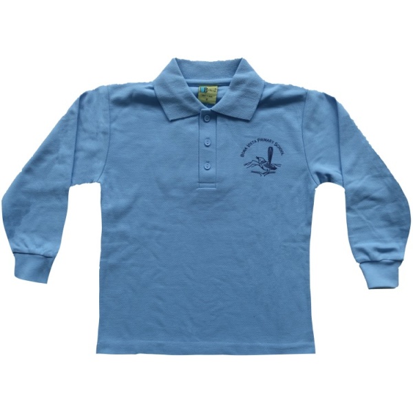 LONG SLEEVE POLO SHIRT
