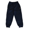 POLY-NYLON TRACK PANTS WITH RIB CUFFS AND INTERNAL SIDE ZIP POCKET
